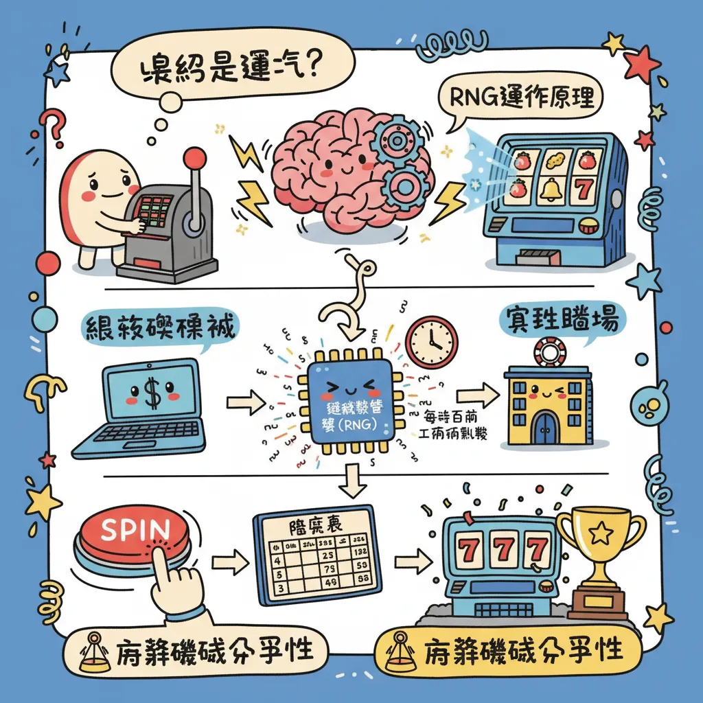 揭祕老虎機原理與RNG運作原理的公平性