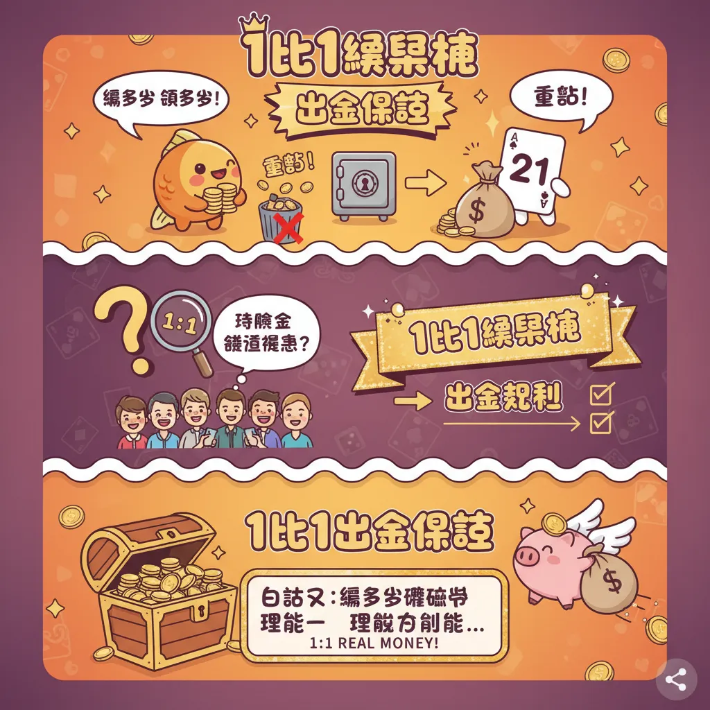 保障1比1出金保證：現金版平臺的安全出金規則