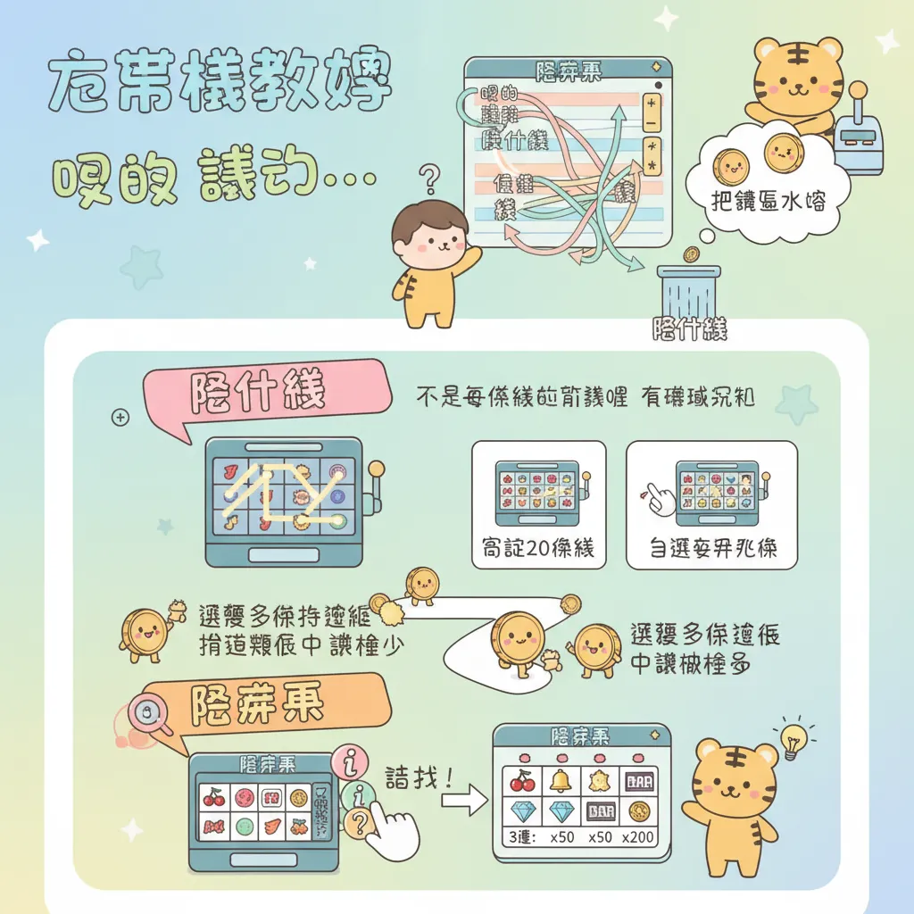 解析老虎機原理：如何看懂賠率表與賠付線